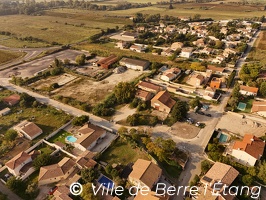 Vue aérienne Hameau de Saint-Estève