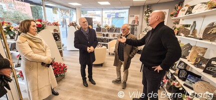 Vœux aux commerçants