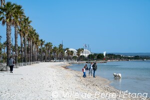 Un matin de mars à la plage du Passet