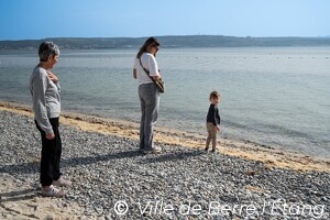 Un matin de mars à la plage du Passet