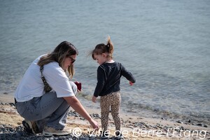 Un matin de mars à la plage du Passet