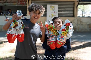 Chasse aux oeufs - Secours Populaire