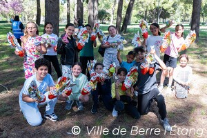 Chasse aux oeufs - Secours Populaire